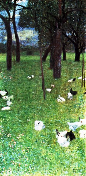 Main Product Photo of After the Rain Painting by Gustav Klimt
