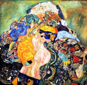 Baby by Gustav Klimt Oil Painting Reproduction