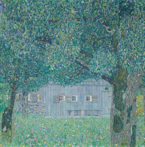 Main Product Photo of Bauernhaus in Buchberg Painting by Gustav Klimt