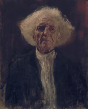Blind Man by Gustav Klimt - Hand-Painted Oil Painting Reproduction
