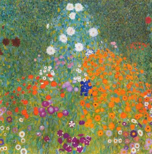 Main Product Photo of Cottage Garden Painting by Gustav Klimt