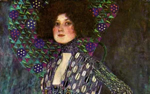 Main Product Photo of Emilie Floge Painting by Gustav Klimt