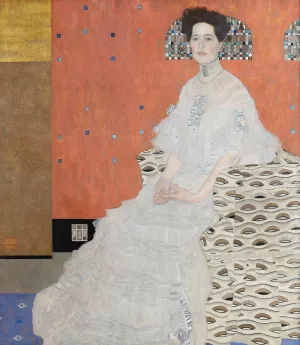 Fritza Riedler by Gustav Klimt - Hand-Painted Oil Painting Reproduction