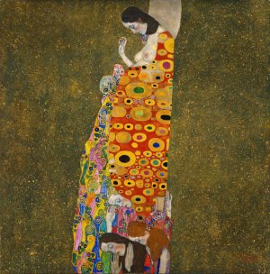 Main Product Photo of Hope, II Painting by Gustav Klimt