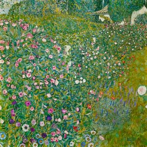 Italian Garden Landscape by Gustav Klimt Oil Painting Reproduction