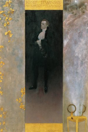 Main Product Photo of Josef Lewinsky als Carlos in Clavigo Painting by Gustav Klimt