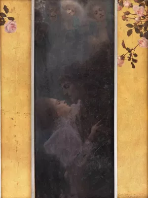 Liebe by Oil Painting Reproduction