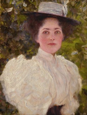 Main Product Photo of Madchen im grunen Painting by Gustav Klimt