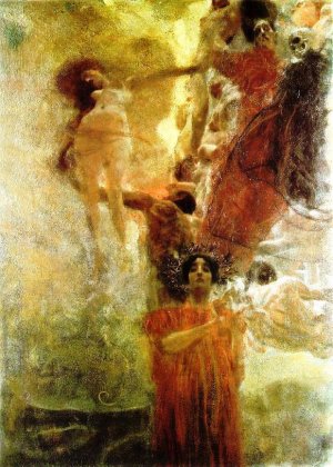 Medicine (composition draft) by Oil Painting Reproduction