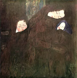 Mother with Children by Oil Painting Reproduction