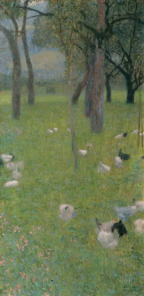 Nach dem Regen by Gustav Klimt Oil Painting Reproduction