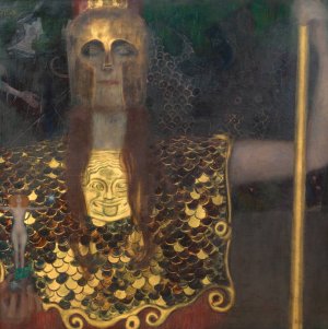Main Product Photo of Pallas Athene Painting by Gustav Klimt