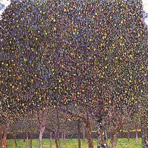 Pear Tree by Gustav Klimt Oil Painting Reproduction