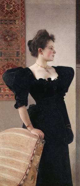 Main Product Photo of Portrait of a lady Painting by Gustav Klimt