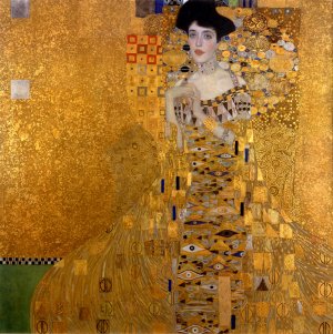 Portrait of Adele Bloch-Bauer I by Gustav Klimt Oil Painting Reproduction
