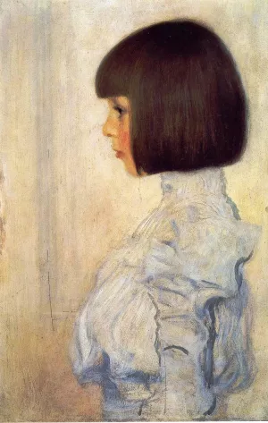 Portrait of Helene Klimt by Oil Painting Reproduction
