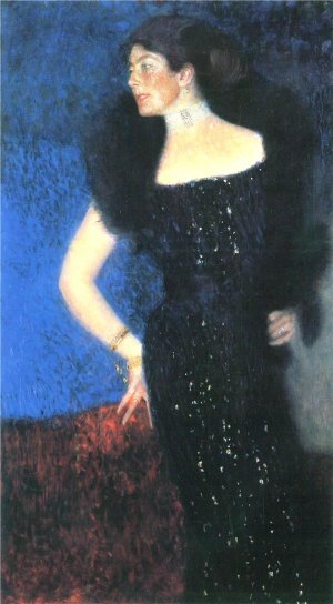 Main Product Photo of Portrait of Rose von Rosthorn-Friedmann Painting by Gustav Klimt