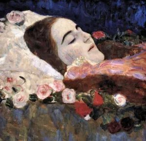 Ria Munk on Her Deathbed by Oil Painting Reproduction
