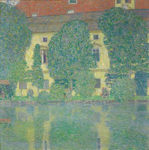 Schloss Kammer am Attersee III by Oil Painting Reproduction