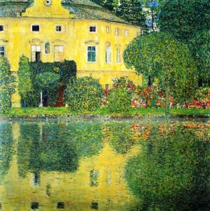 Schloss Kammer on the Attersee, IV by Gustav Klimt Oil Painting Reproduction