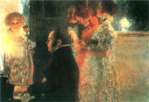 Schubert at the Piano II by Oil Painting Reproduction
