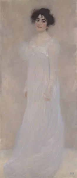 Serena Pulitzer Lederer by Gustav Klimt - Hand-Painted Oil Painting Reproduction