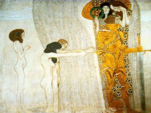 The Beethoven Frieze by Oil Painting Reproduction