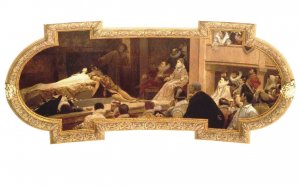 The Globe Theatre in London by Oil Painting Reproduction
