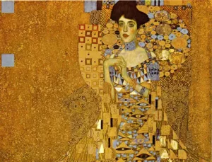 The Portrait of Adele Bloch-Bauer I by Gustav Klimt - Hand-Painted Oil Painting Reproduction