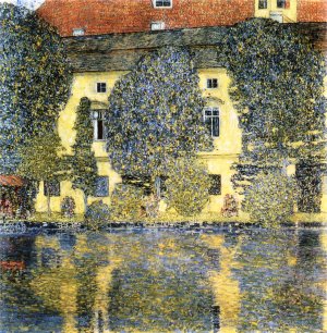 Main Product Photo of The Schloss Kammer on the Attersee, III Painting by Gustav Klimt