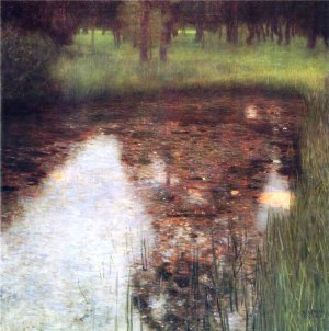 Main Product Photo of The Swamp Painting by Gustav Klimt