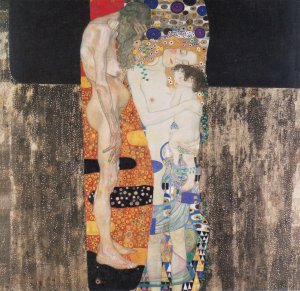 Main Product Photo of The Three Ages of the Woman Painting by Gustav Klimt
