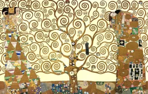 The Tree of Life by Gustav Klimt Oil Painting Reproduction